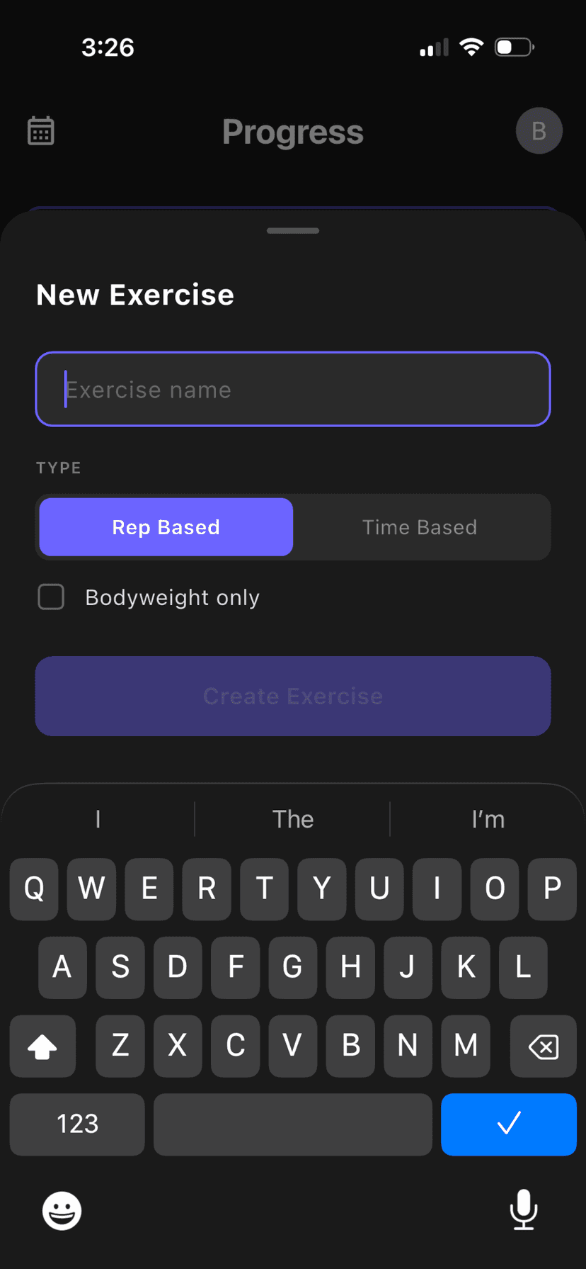 Add exercise